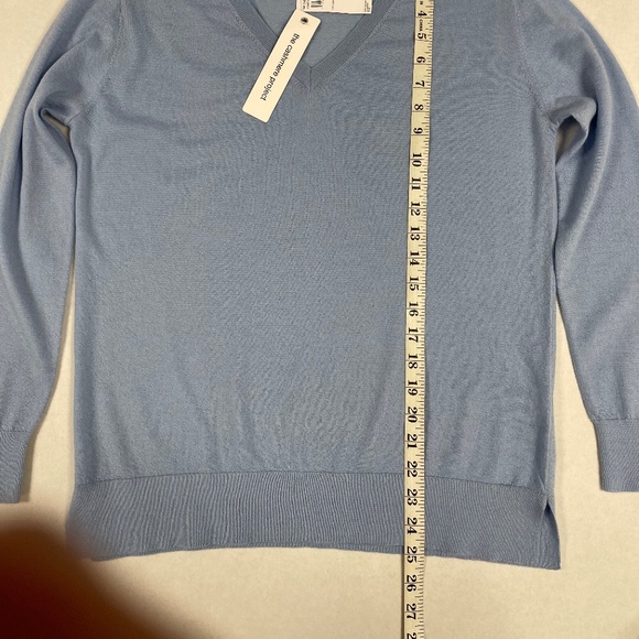 The Cashmere Project Light Blue Oversize Sweater - Size S - NEW. - Picture 5 of 13